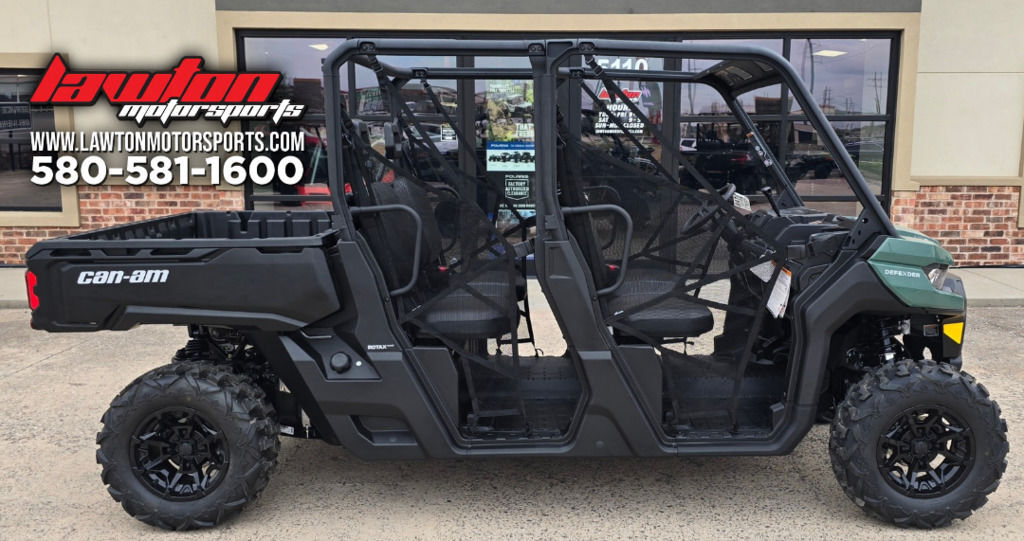 2026 Can-Am Defender MAX DPS HD7 Compass Green in lawton OK