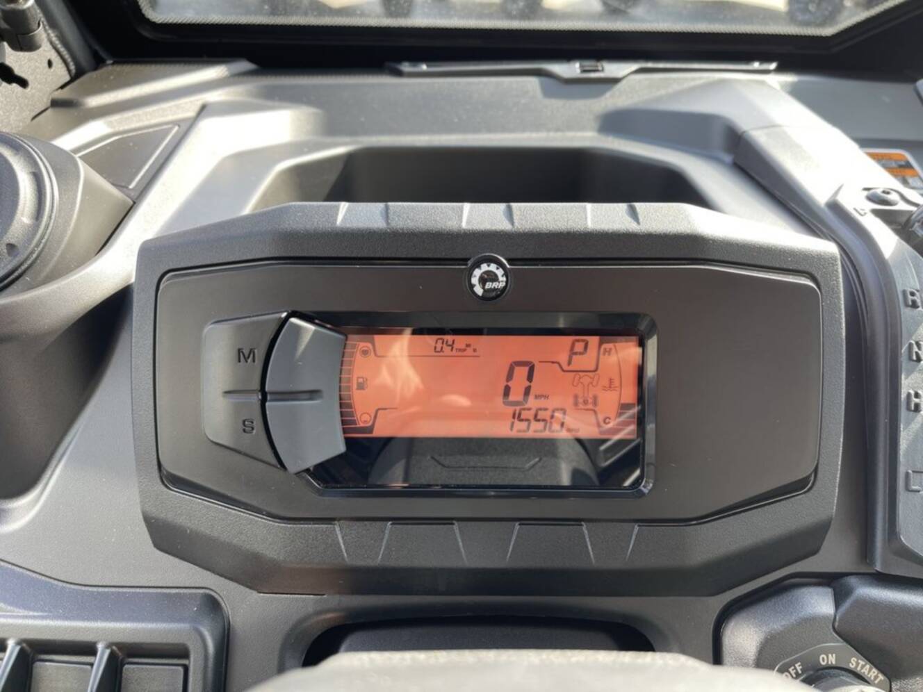 A photo of this 2027 Can-Am Defender MAX DPS CAB HD10 Dolomite Grey