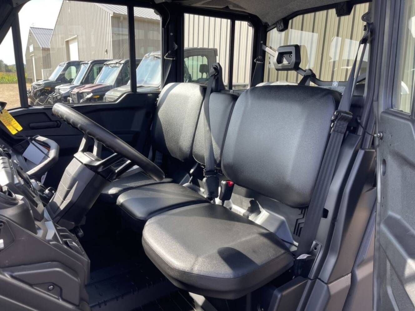 A photo of this 2027 Can-Am Defender MAX DPS CAB HD10 Dolomite Grey