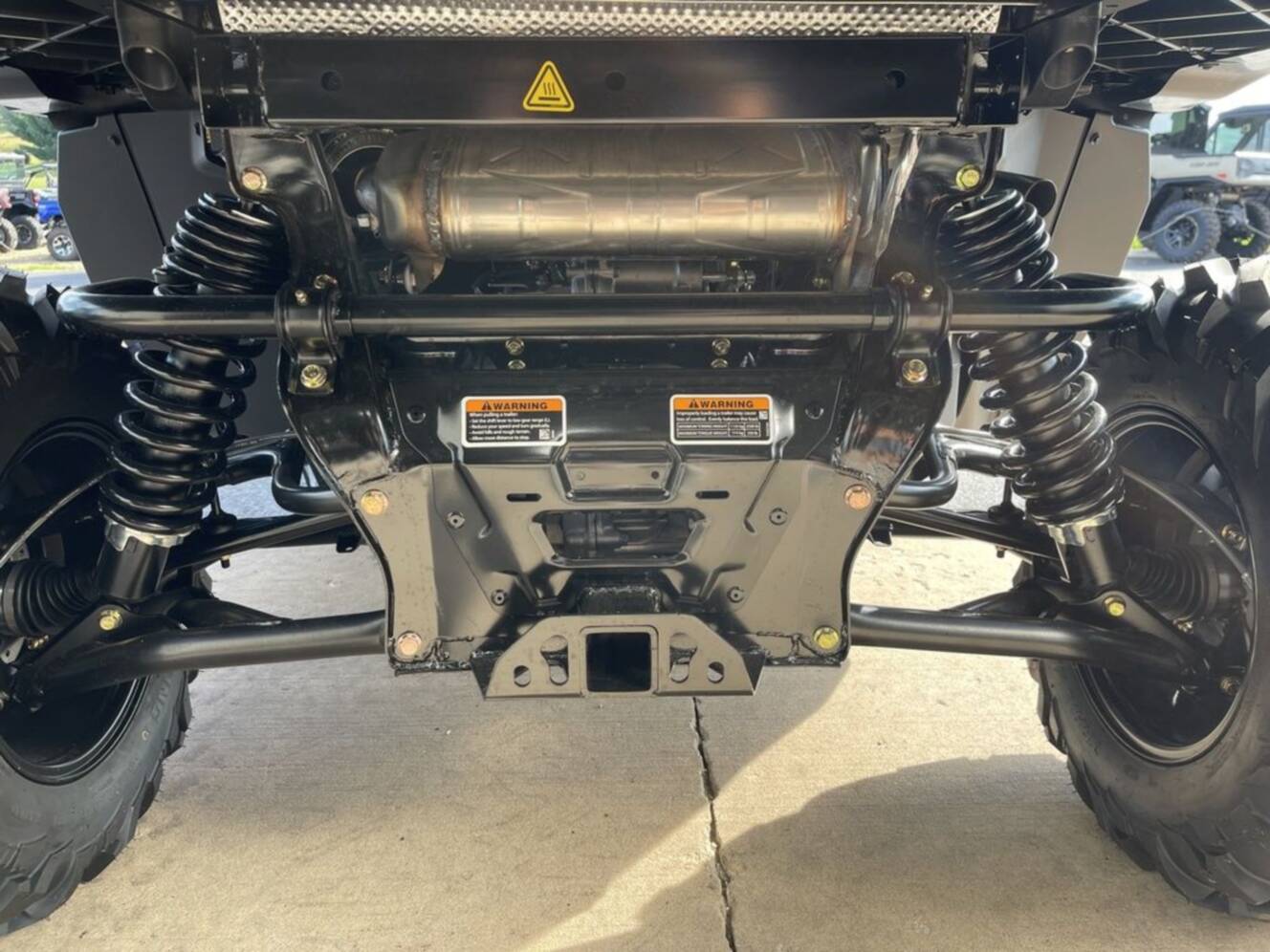 A photo of this 2027 Can-Am Defender MAX DPS CAB HD10 Dolomite Grey