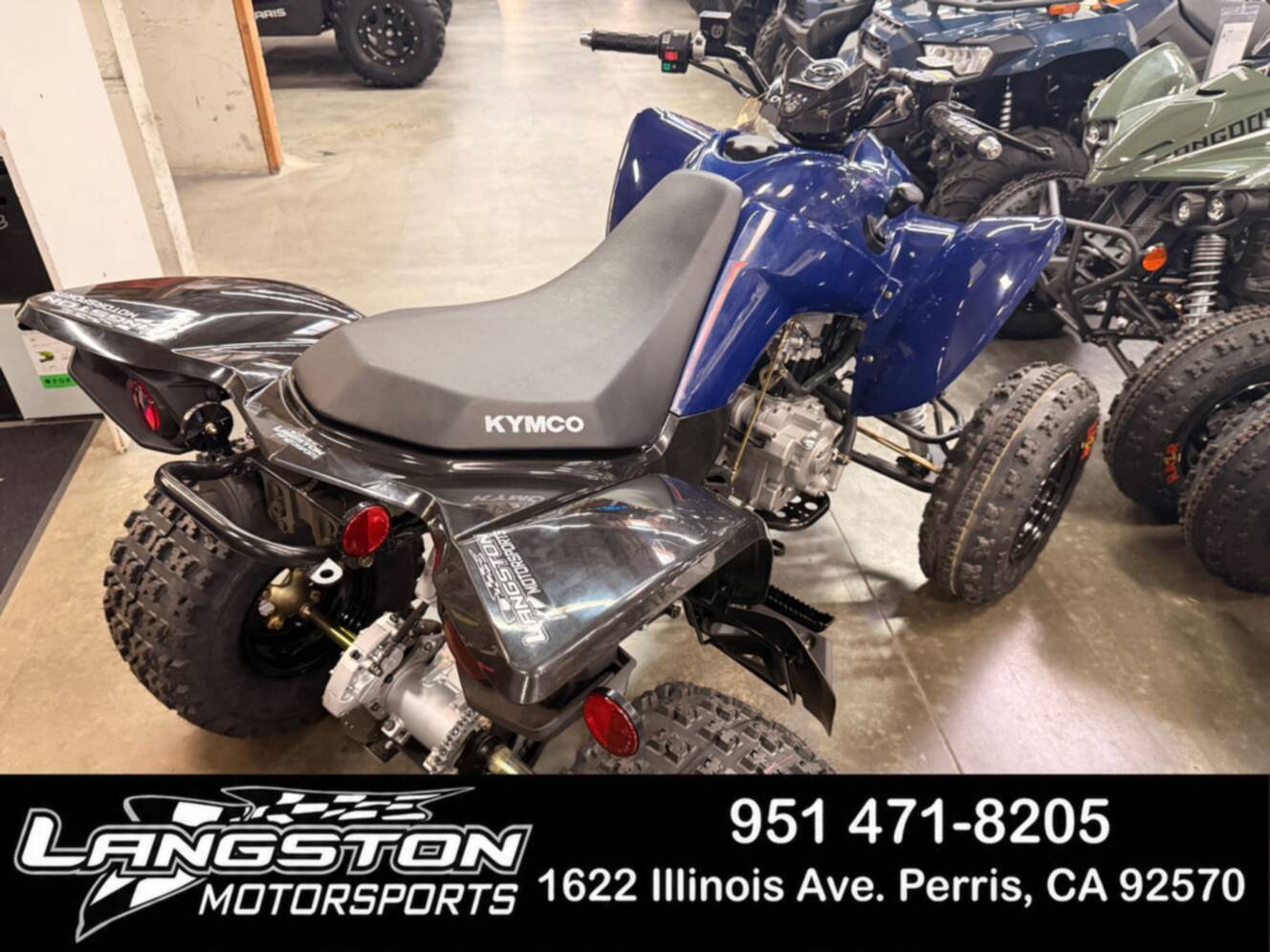 A photo of this 2025 Kymco Mongoose 270i