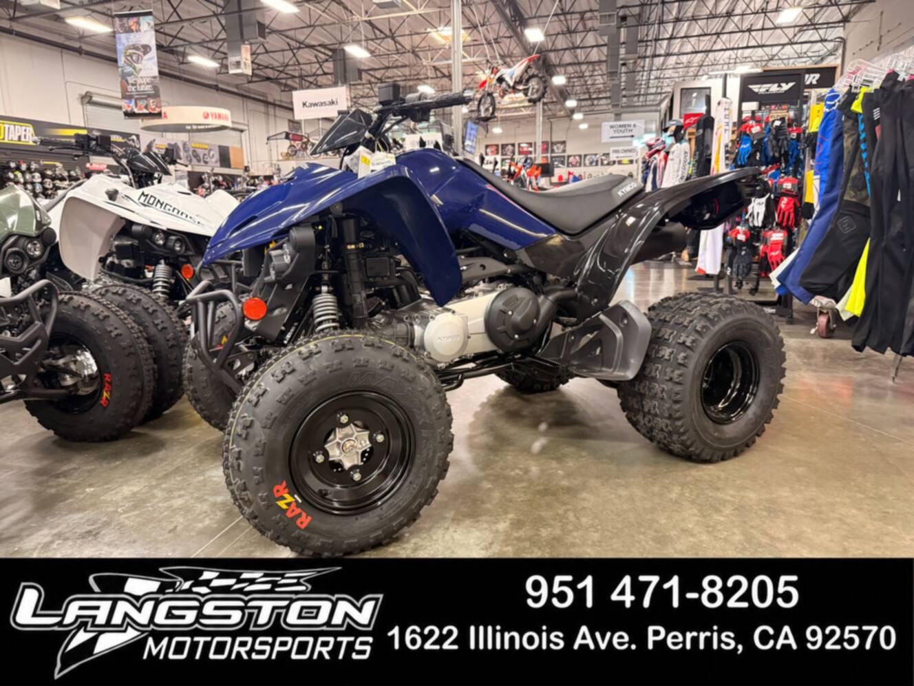 A photo of this 2025 Kymco Mongoose 270i