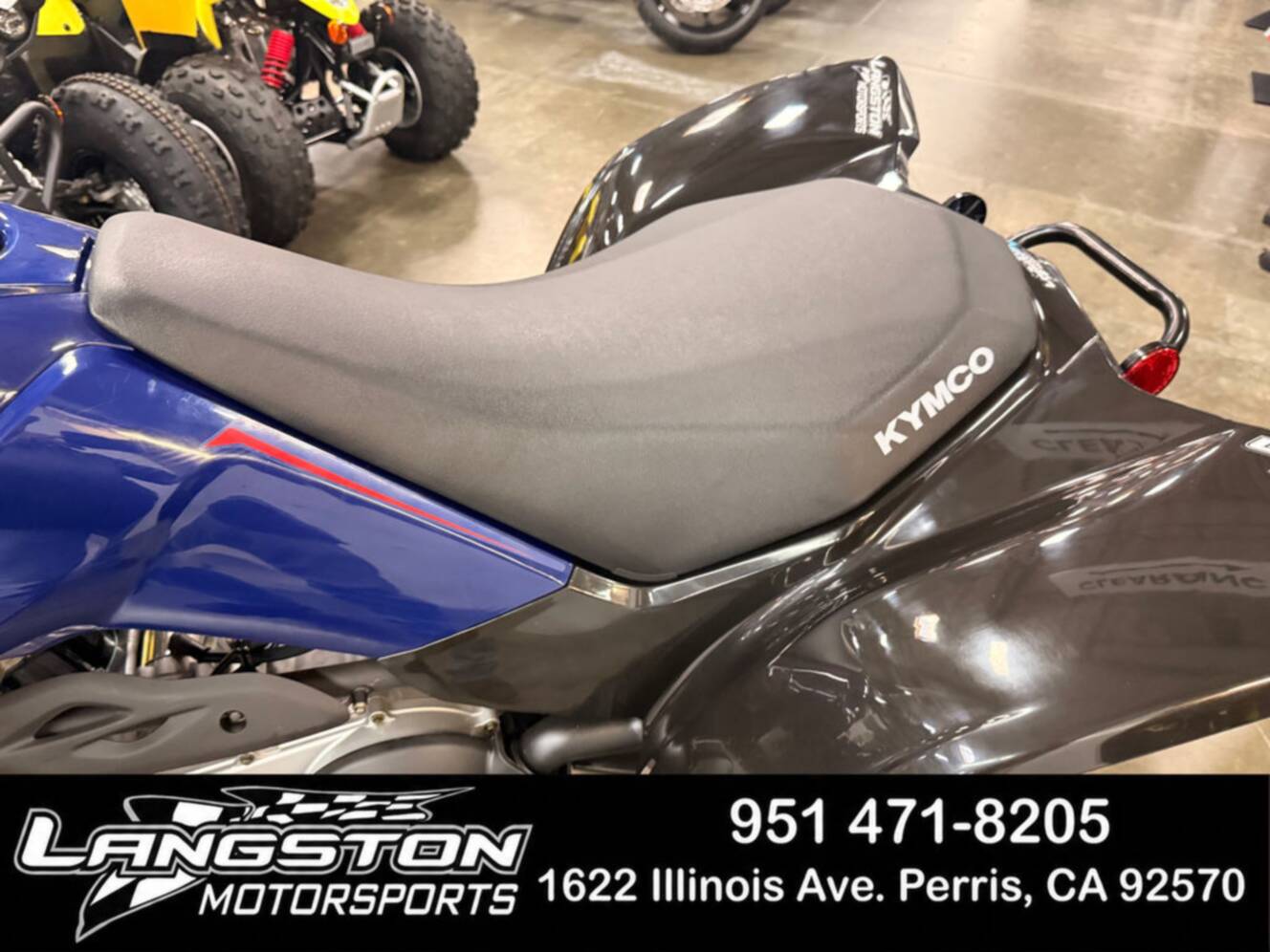 A photo of this 2025 Kymco Mongoose 270i