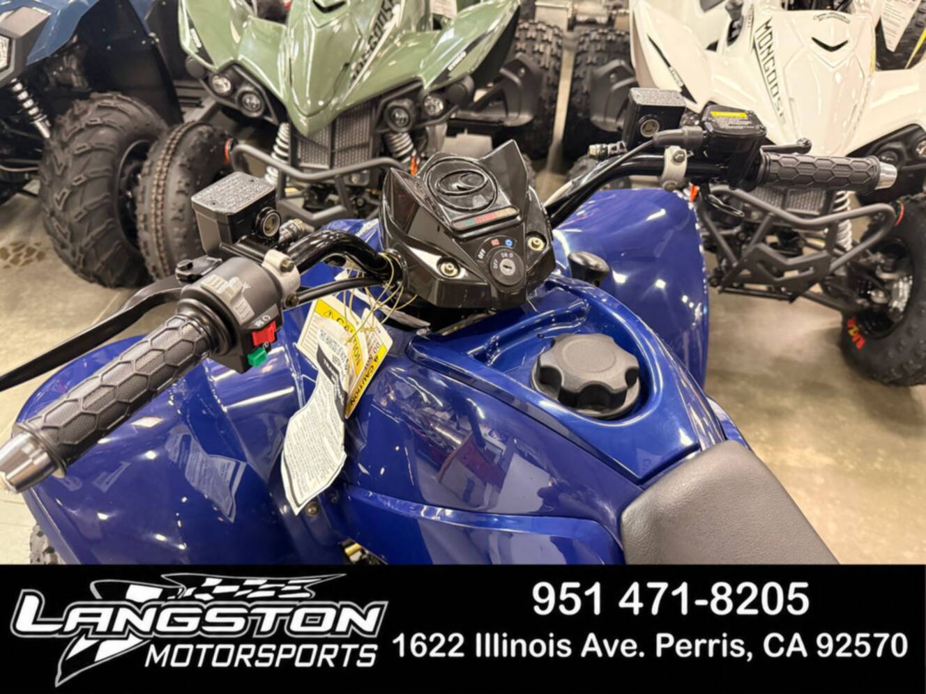 A photo of this 2025 Kymco Mongoose 270i