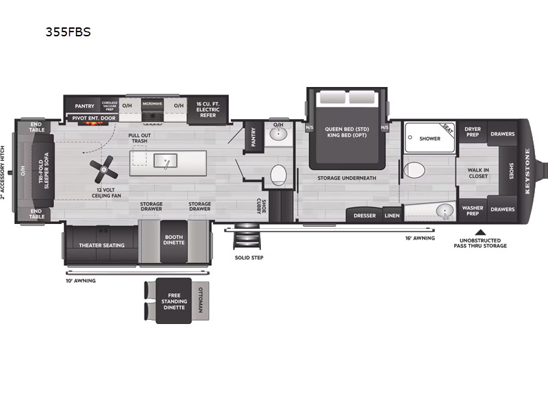 2027 Keystone Rv Cougar 355FBS in victoria TX