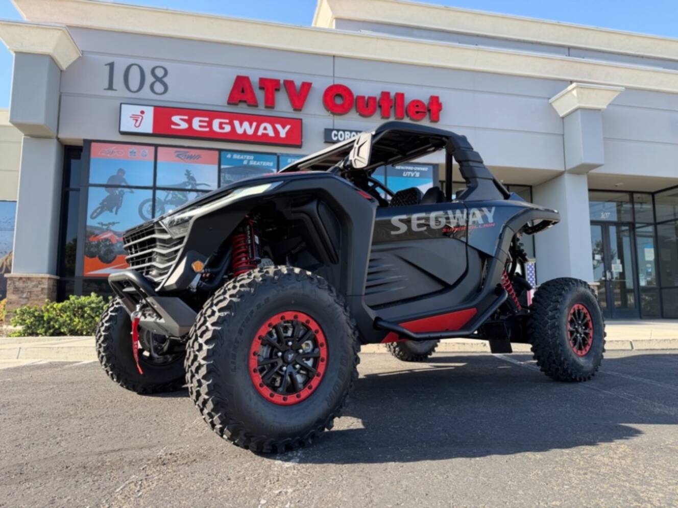 A photo of this 2026 Segway SUPER VILLAIN SX20 P
