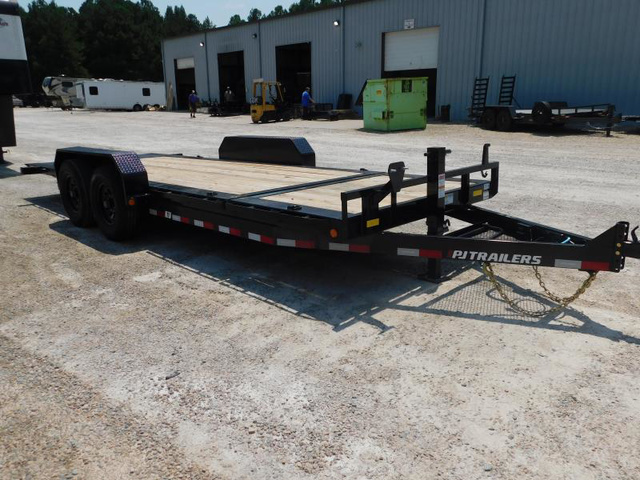 2025 PJ TRAILERS TJ 16+4 Tilt Bed With 8K Axles Equipment Trailer in Hope Mills, NC