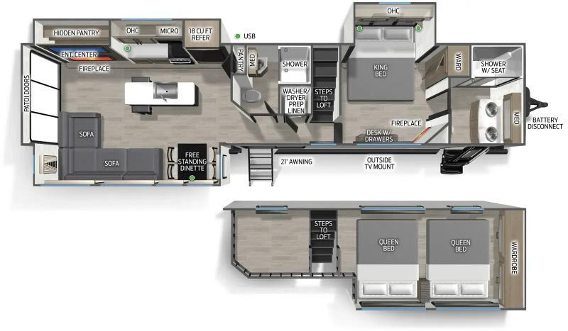 2026 Forest River Cherokee Timberwolf 39JM in neenah WI