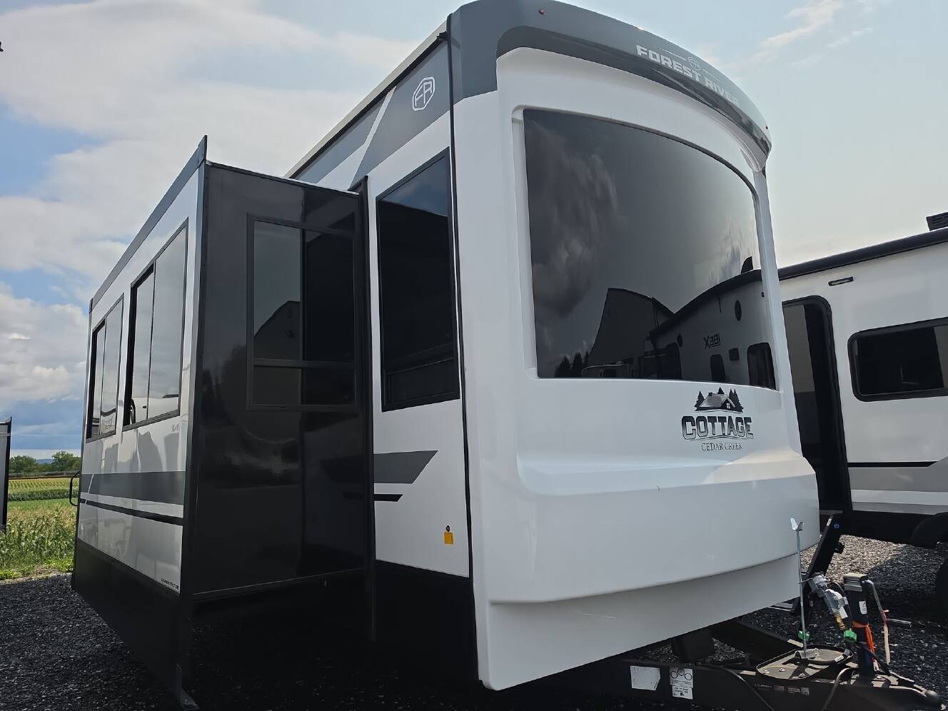 A photo of this 2026 Forest River Cedar Creek Cottage 40CDL
