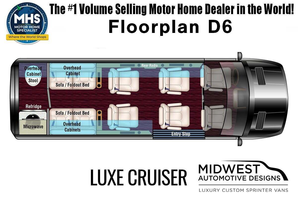 2027 Midwest Luxe Cruiser D6 170 D6 in alvarado TX