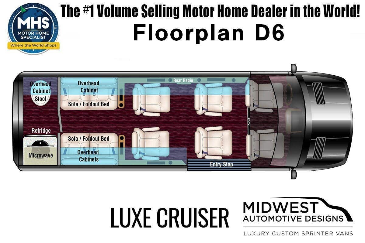 2027 Midwest Luxe Cruiser D6 170 D6 in alvarado TX