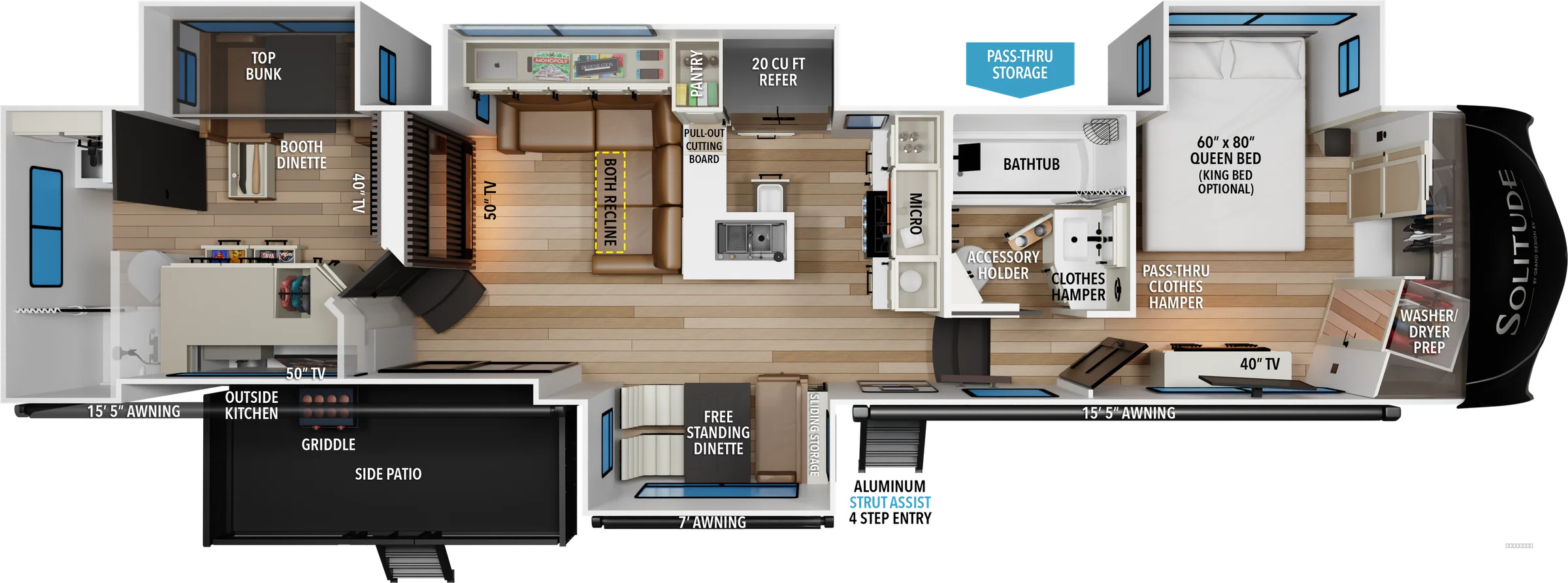 2027 Grand Design Solitude 414LJMJ in abilene TX