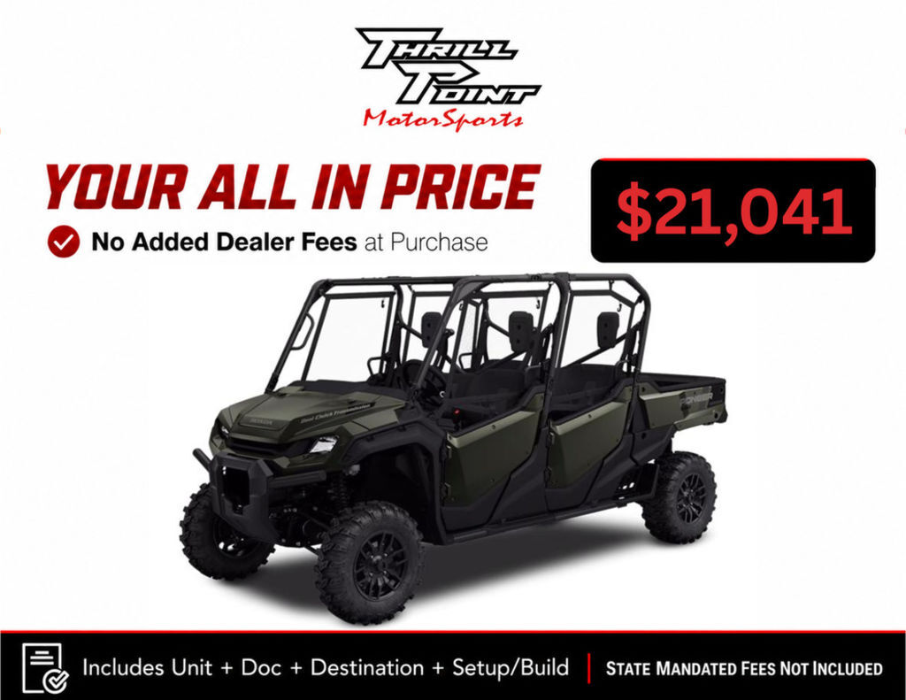 2025 Honda® Pioneer 1000-6 Deluxe Crew in medina OH