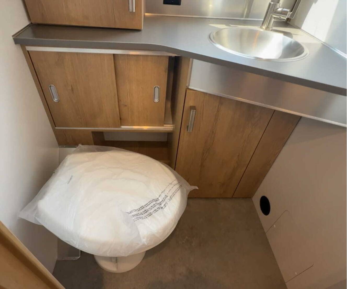 A photo of this 2027 Airstream Trade Wind 25FB Twin