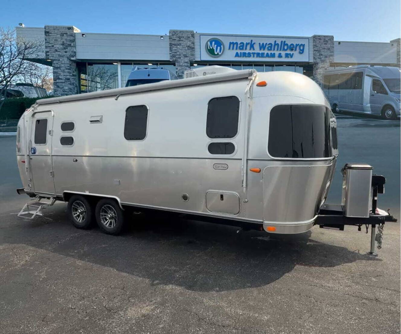 A photo of this 2027 Airstream Trade Wind 25FB Twin