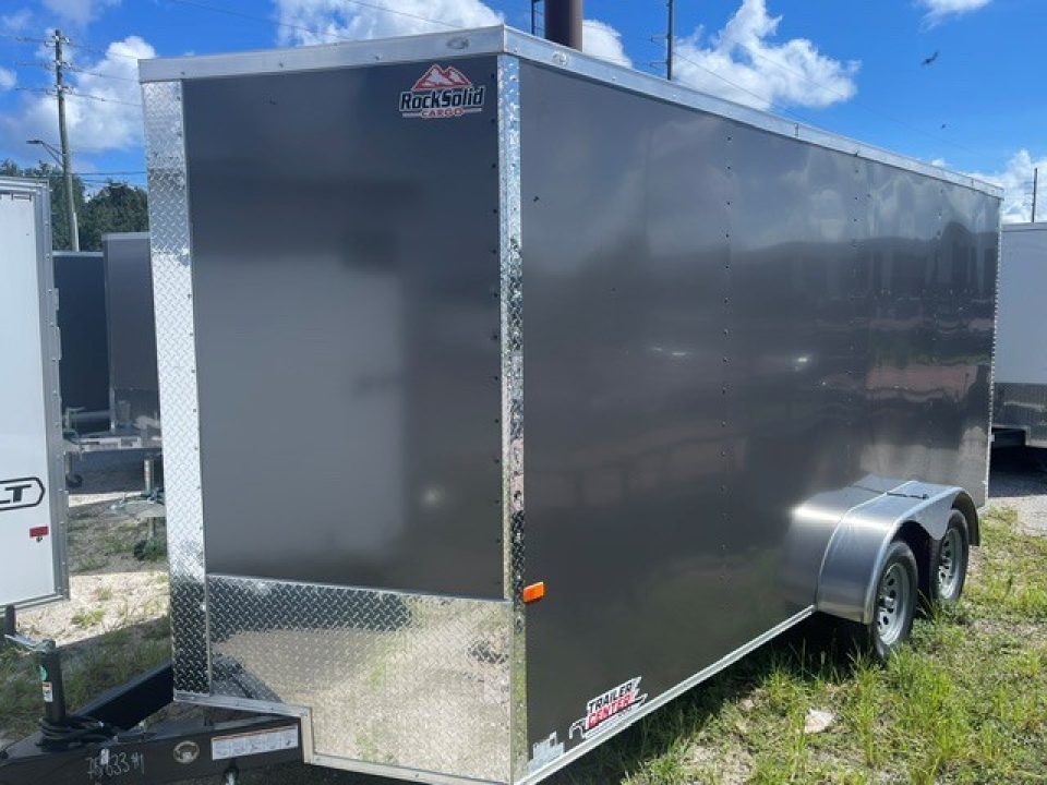 2027 Rock Solid Cargo 7X16 ENCLOSED TRAILER in Saint Cloud, FL