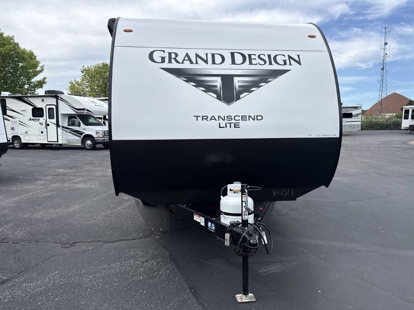 A photo of this 2027 Grand Design TRANSCEND LITE 121RBL