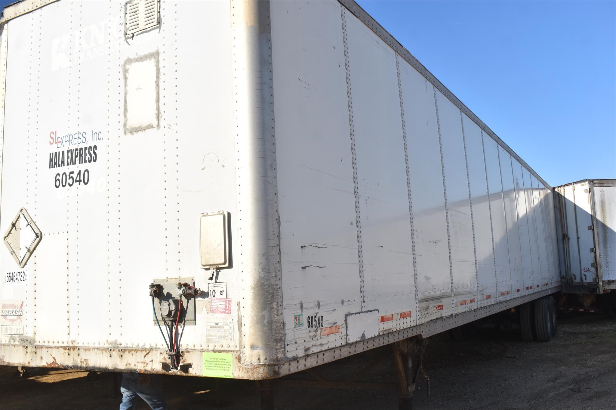 2000 WABASH 53 FT DRY VAN in Covington, TN