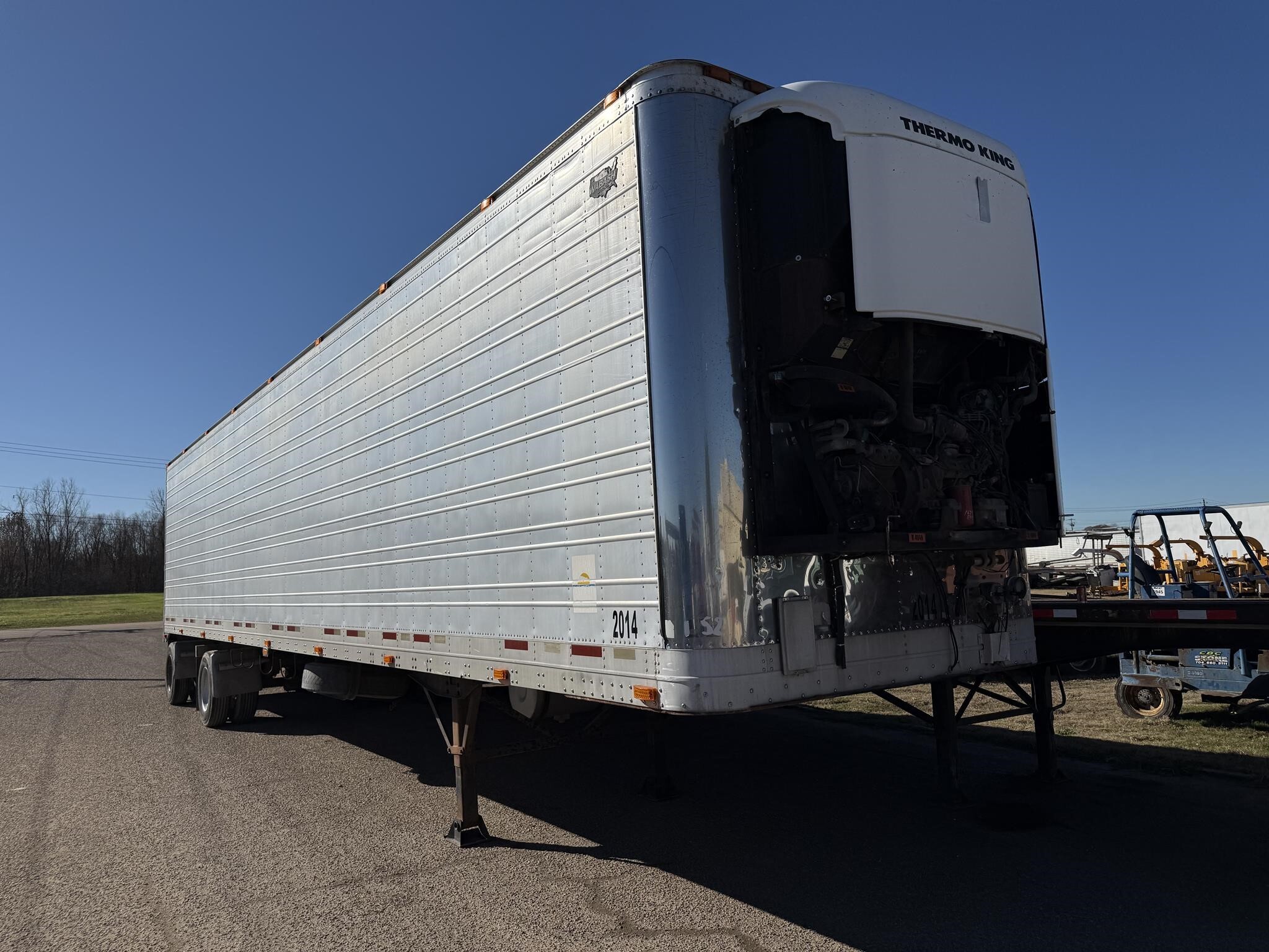 2002 WABASH 48 FT SPREAD AXLE REEFER in Covington, TN
