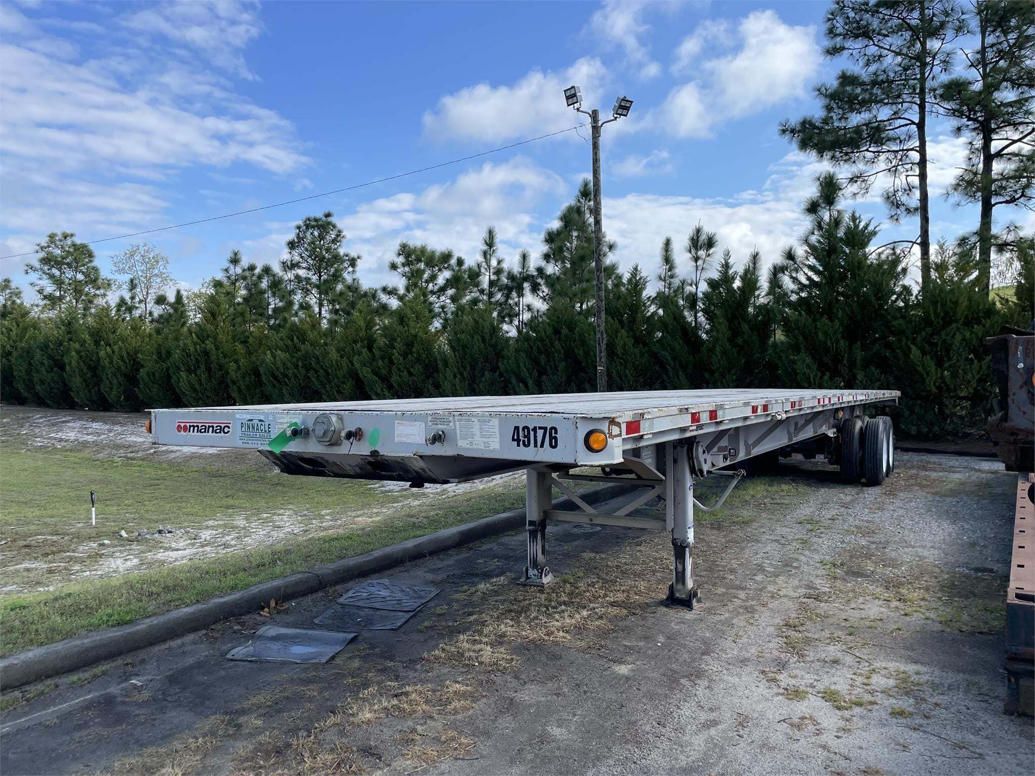 2019 MANAC 53' X 102" X STEEL EXTENDABLE FLATBED in Spartanburg, SC