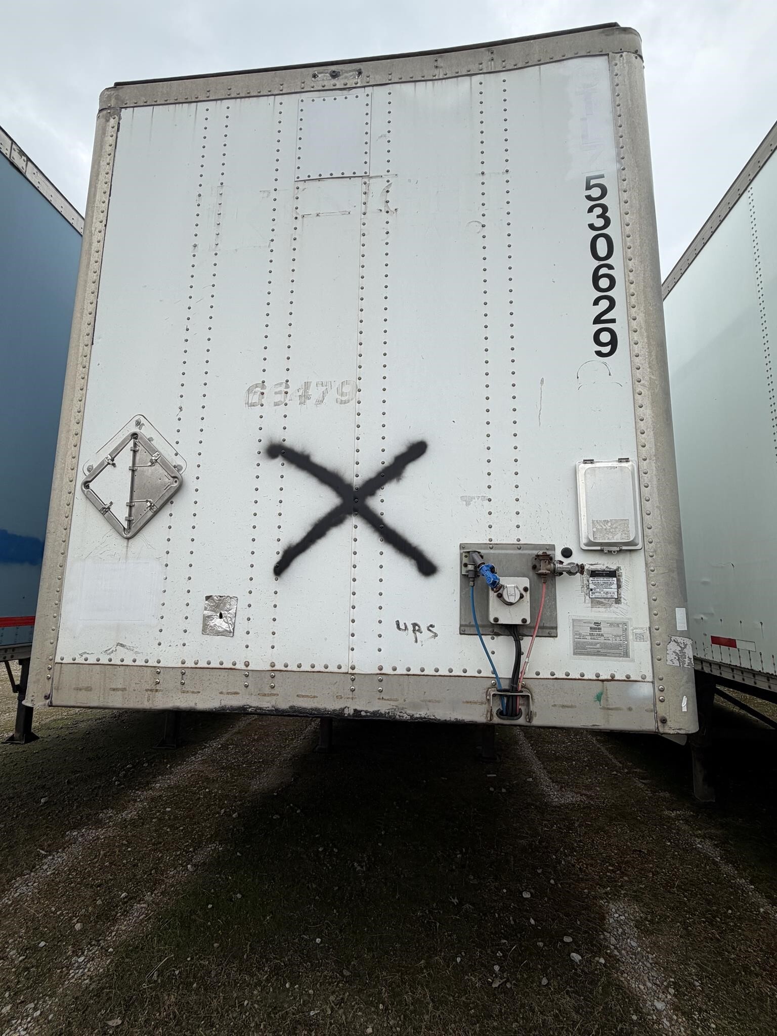 2008 WABASH 53 FT DRY VAN in Covington, TN
