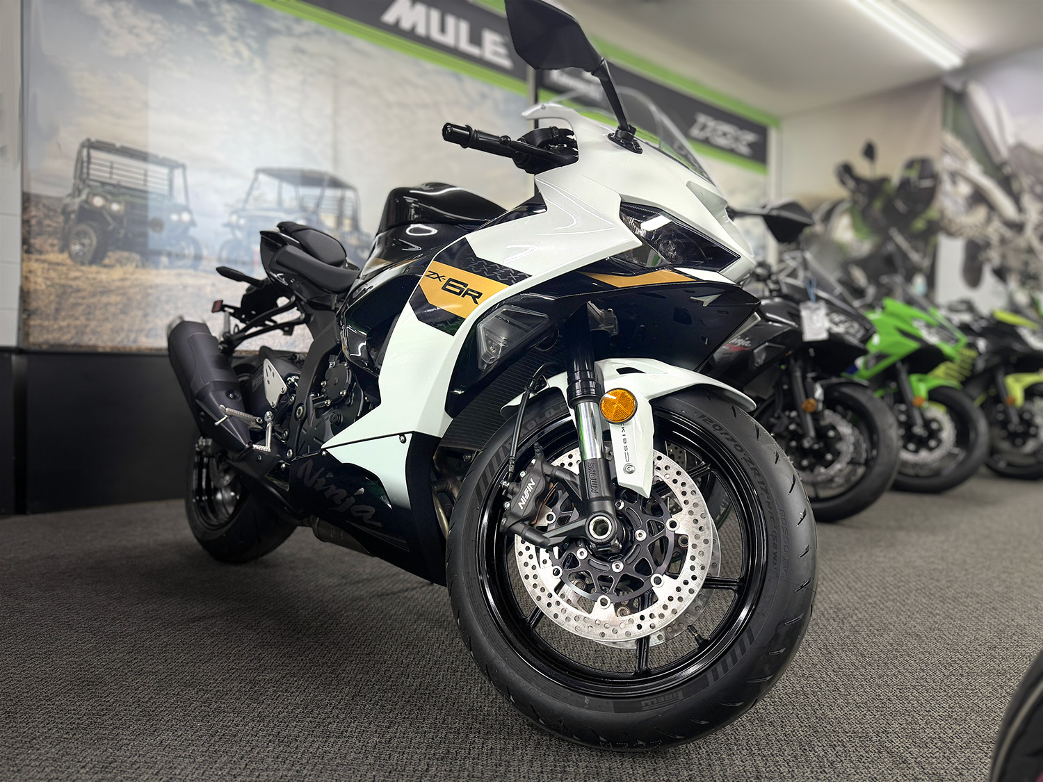 White Kawasaki Ninja ZX-6R Abs Motorcycles For Sale - Cycle Trader