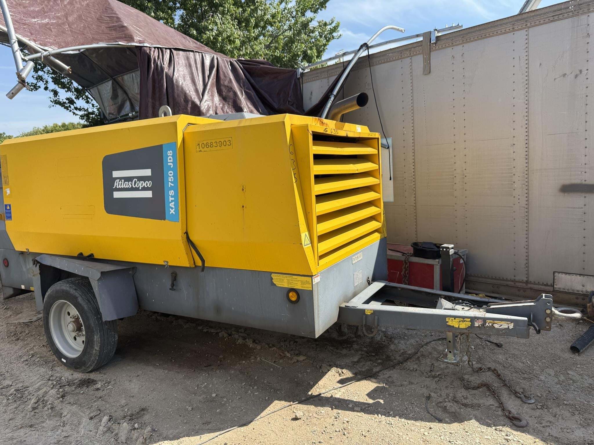 2017 ATLAS COPCO XATS750JD7 in Irving, TX