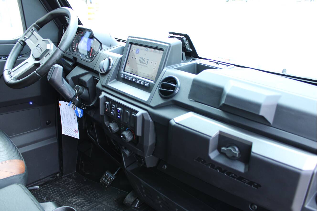 A photo of this 2027 Polaris RGR CREW XP 1000 NS ULT - BLUE LABYRINTH