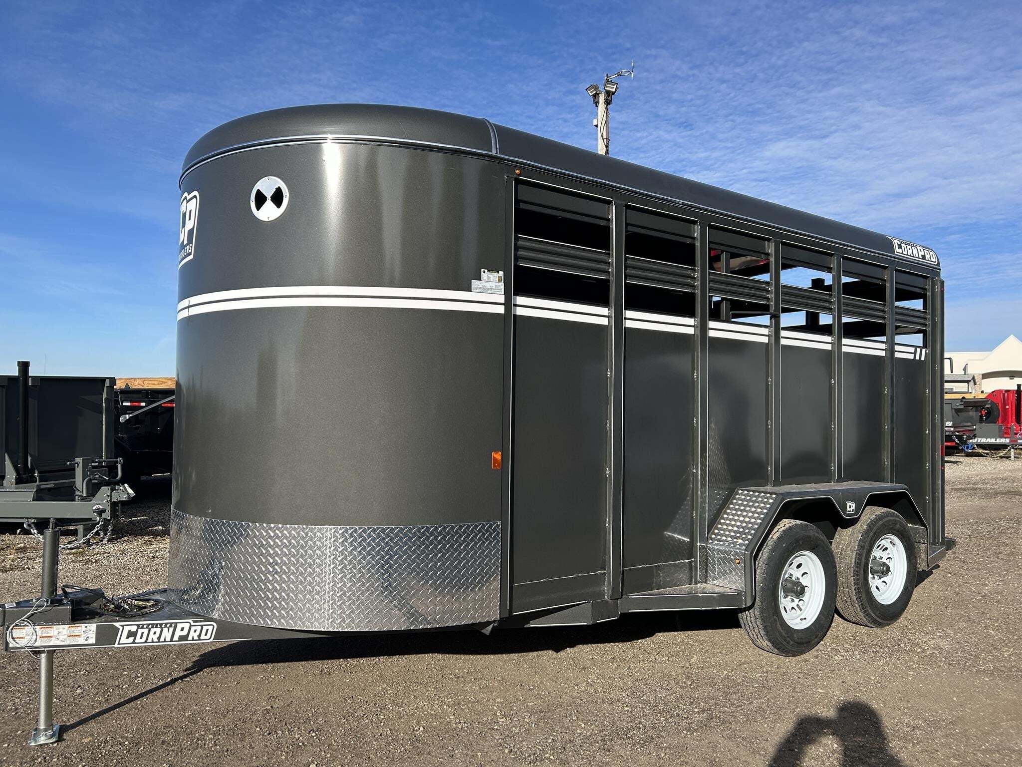 2026 CORN PRO 6'8"X16'X7' TALL 10K LIVESTOCK TRAILER in Pecatonica, IL