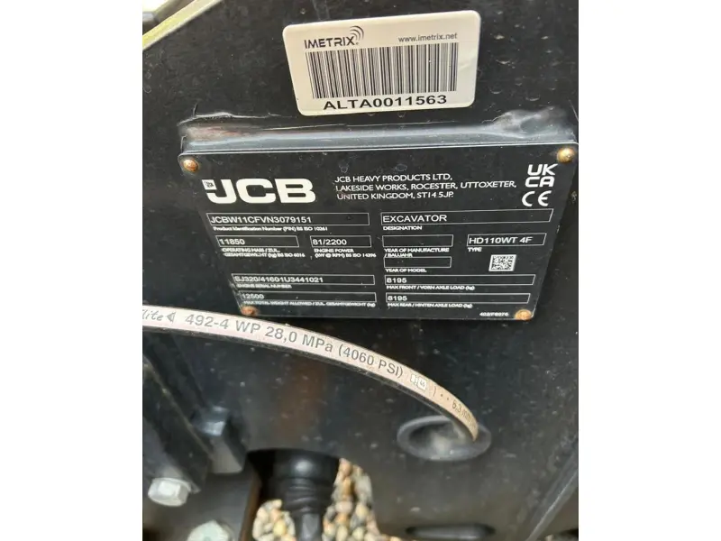 2023 JCB HYDRADIG 110W