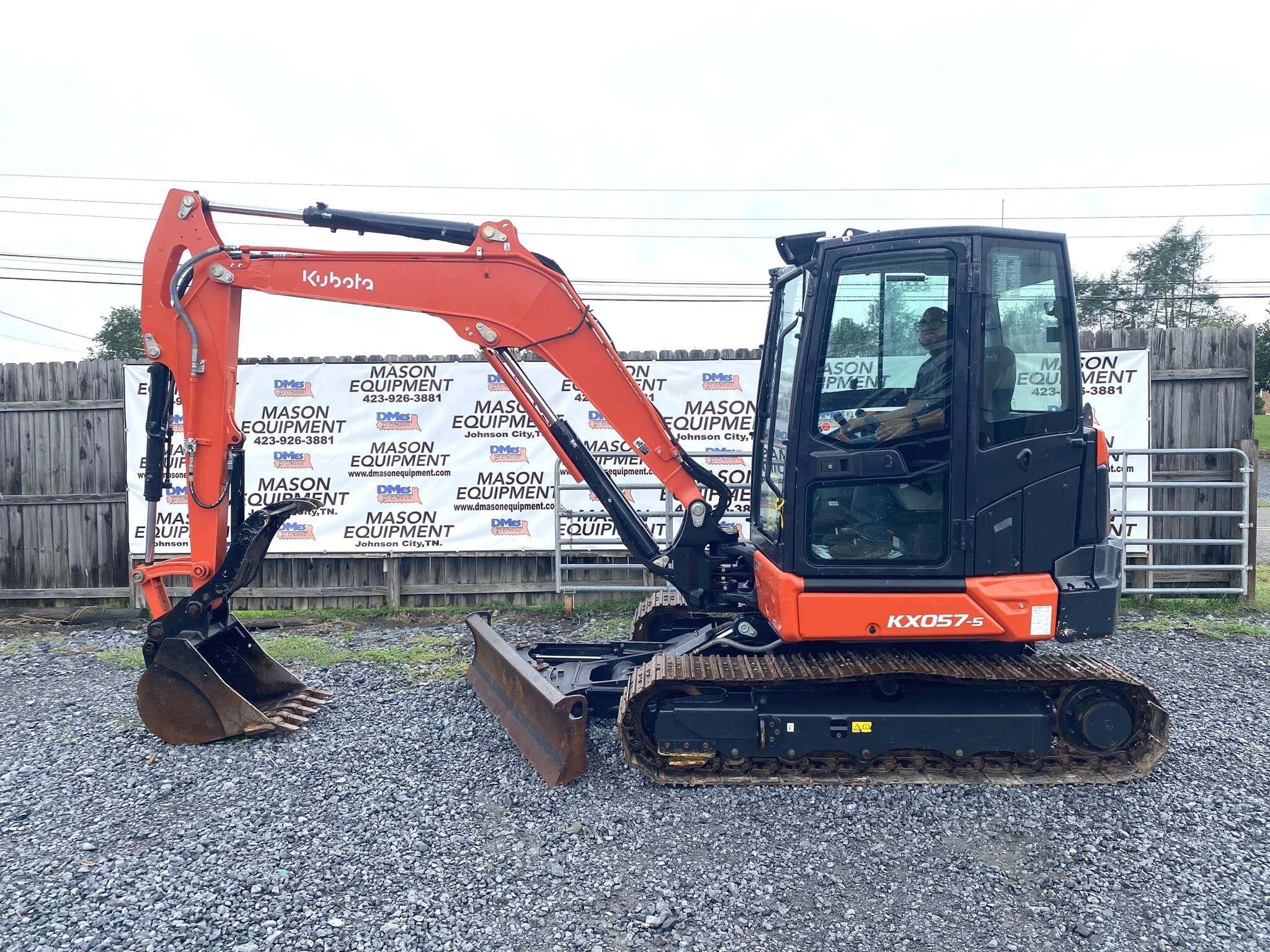2023 KUBOTA KX057-5 in Johnson City, TN