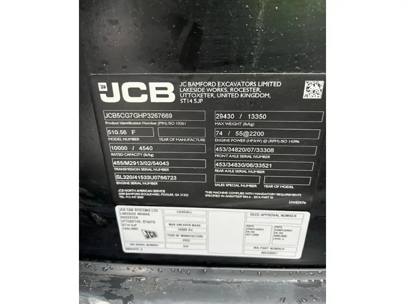 2023 JCB 510-56
