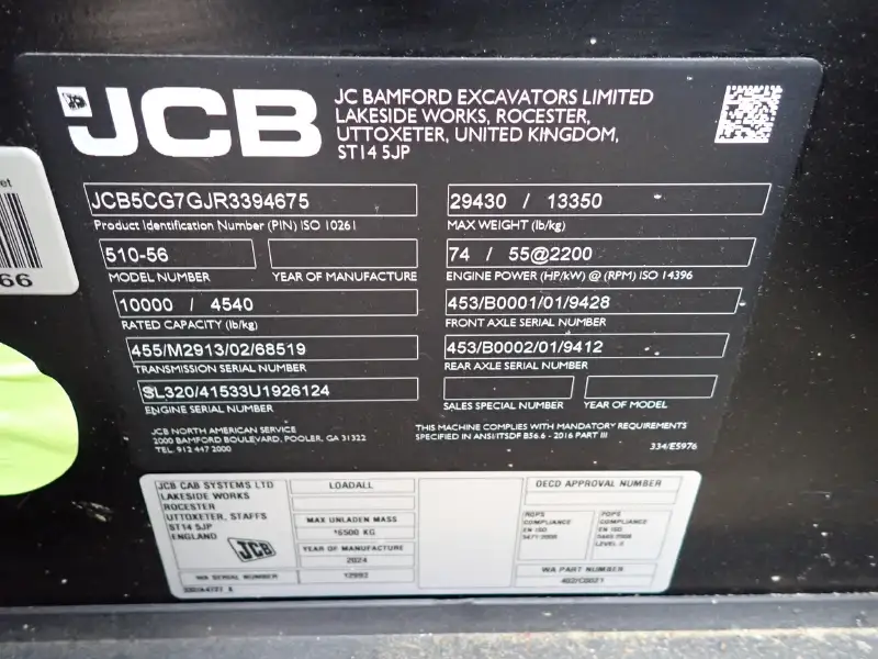 2024 JCB 510-56