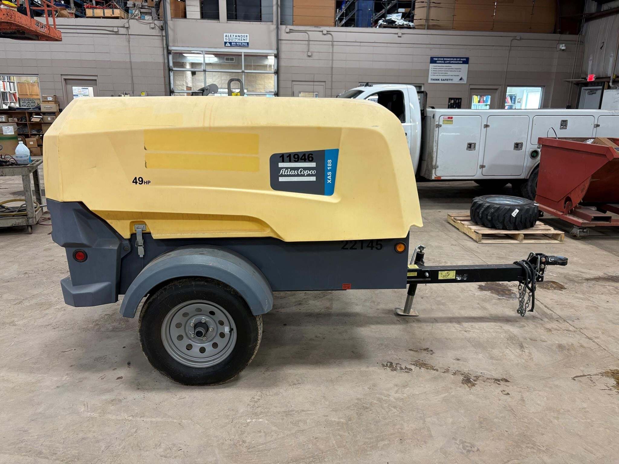 2023 ATLAS COPCO XAS188KD in Bourbonnais, IL