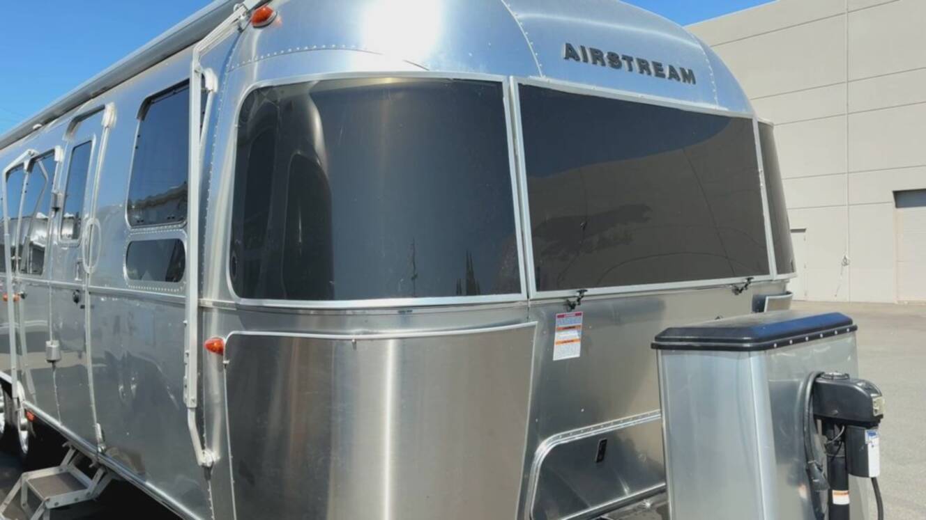 A photo of this 2021 Airstream Flying Cloud 30 Bunk Queen