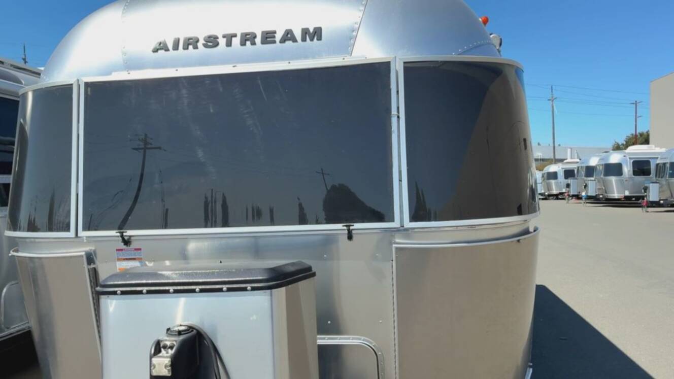 A photo of this 2021 Airstream Flying Cloud 30 Bunk Queen