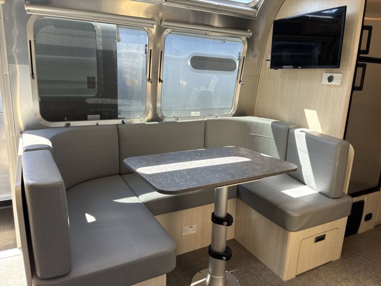 A photo of this 2021 Airstream Flying Cloud 30 Bunk Queen