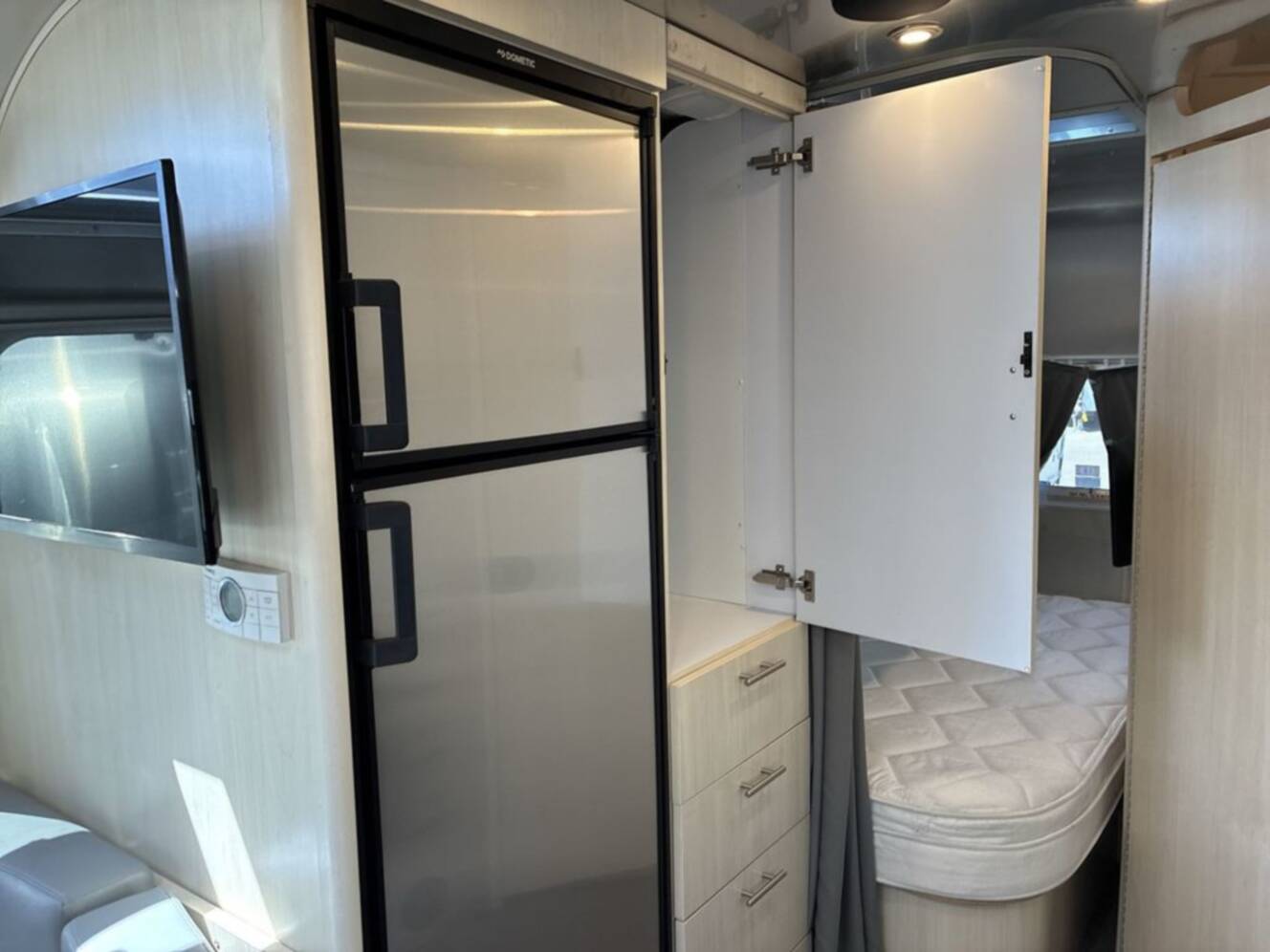 A photo of this 2021 Airstream Flying Cloud 30 Bunk Queen