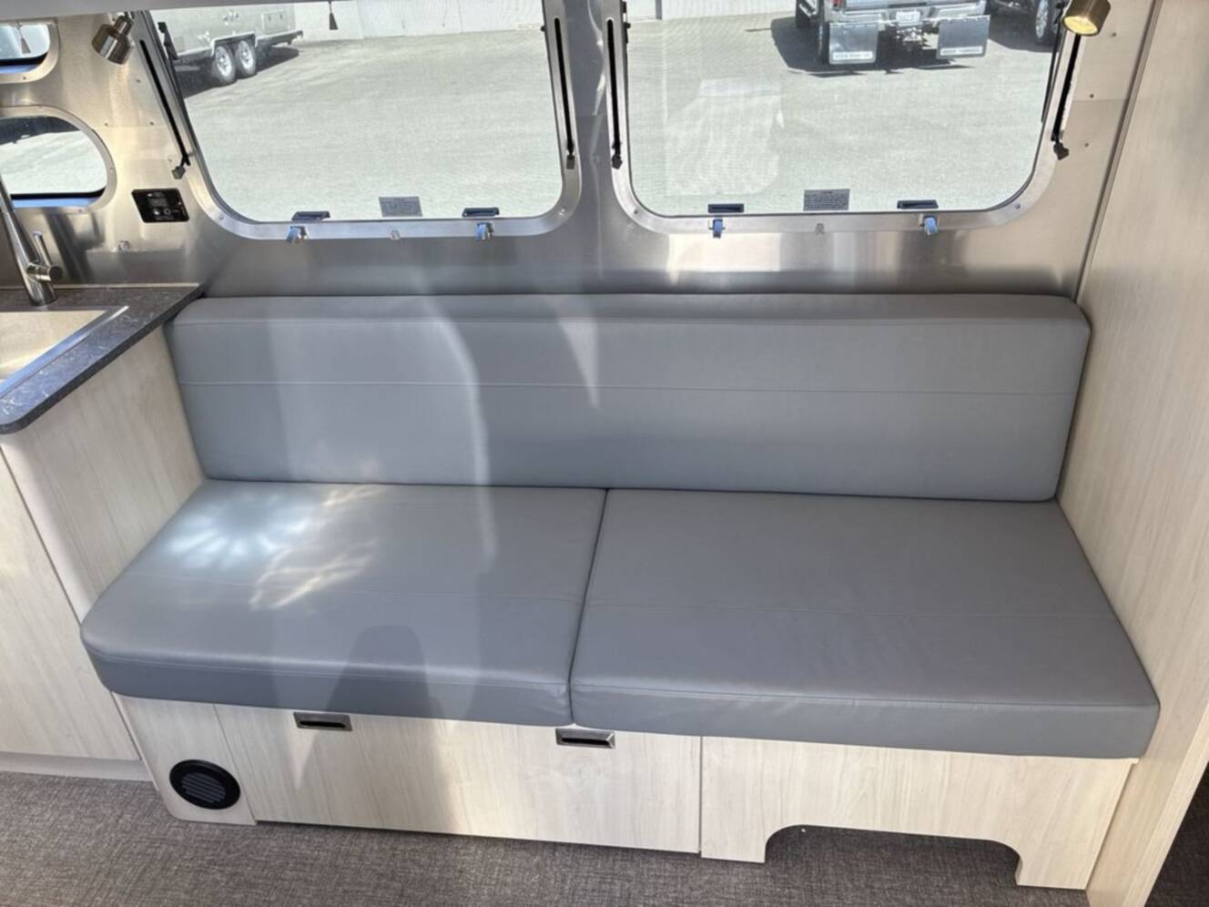 A photo of this 2021 Airstream Flying Cloud 30 Bunk Queen