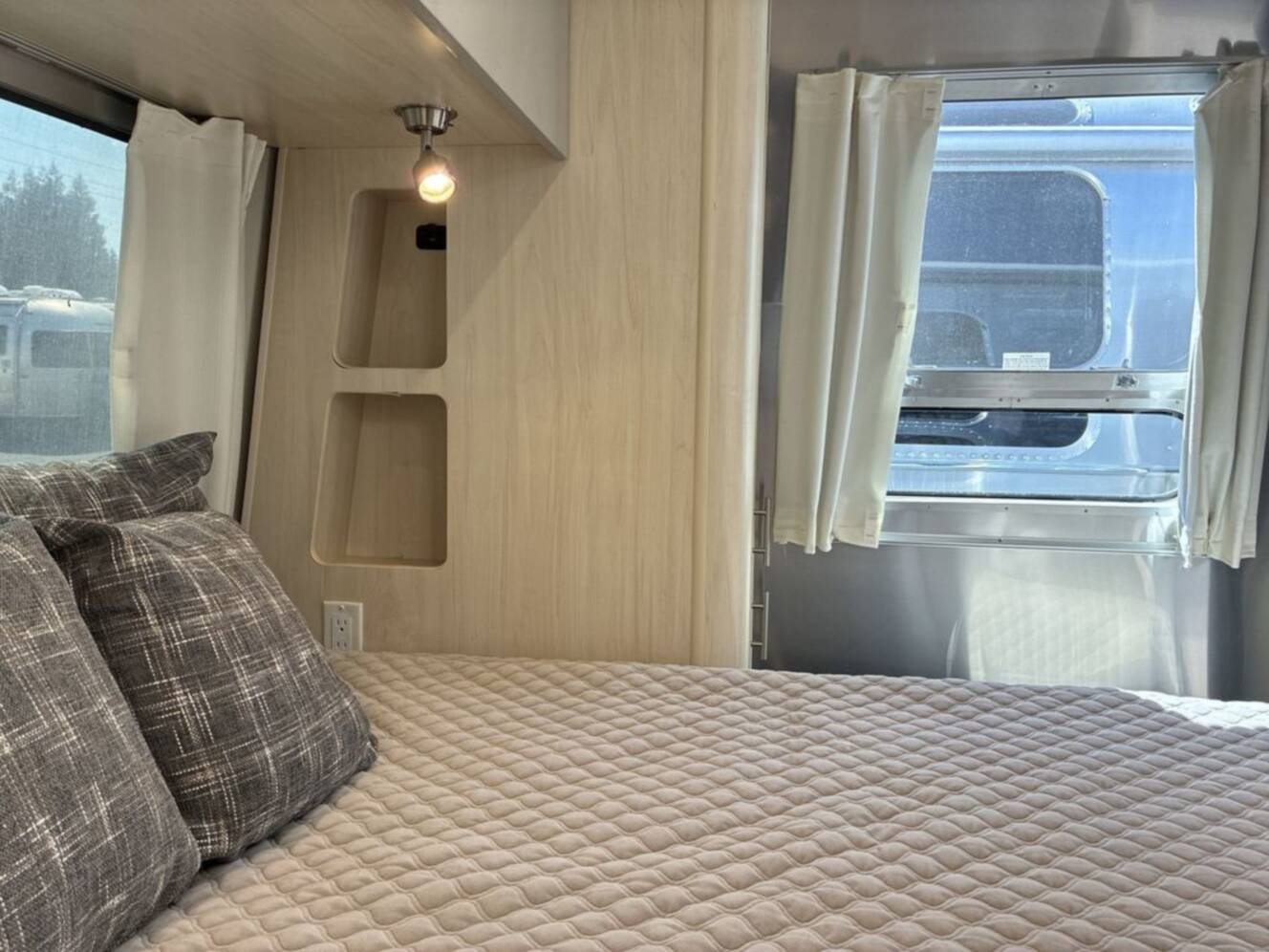 A photo of this 2021 Airstream Flying Cloud 30 Bunk Queen