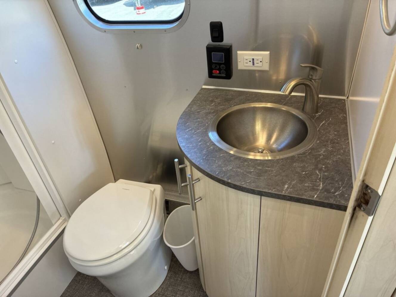 A photo of this 2021 Airstream Flying Cloud 30 Bunk Queen