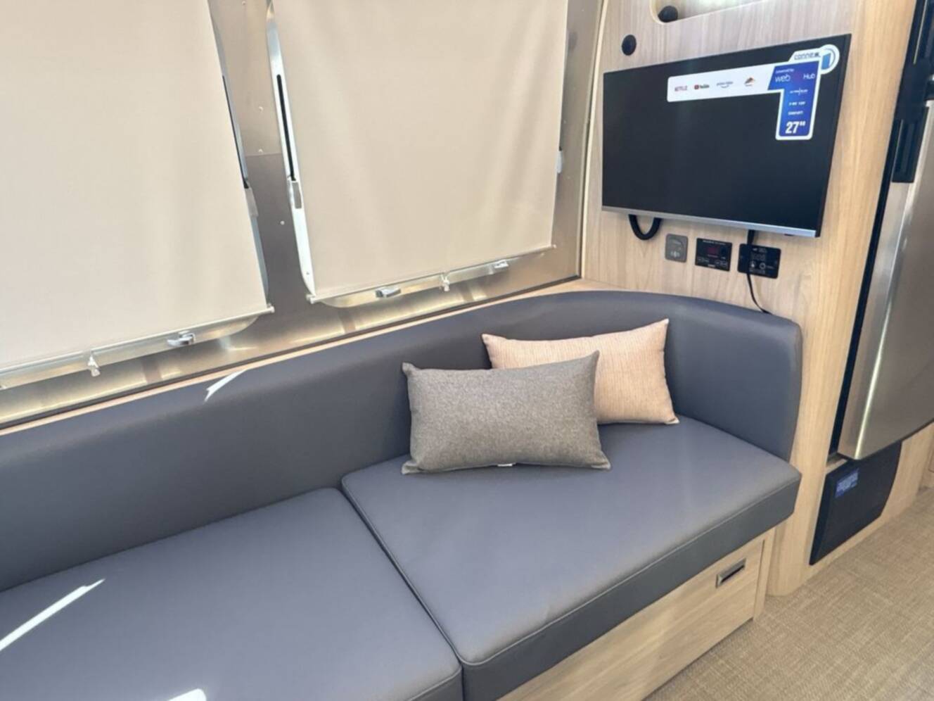 A photo of this 2026 Airstream Globetrotter 27FB