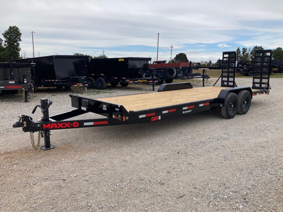 2027 MAXX-D 83x24 TANDEM 14K EQUIPMENT W/ 2' DOVE & STAND UP RAMPS in Billings, MO