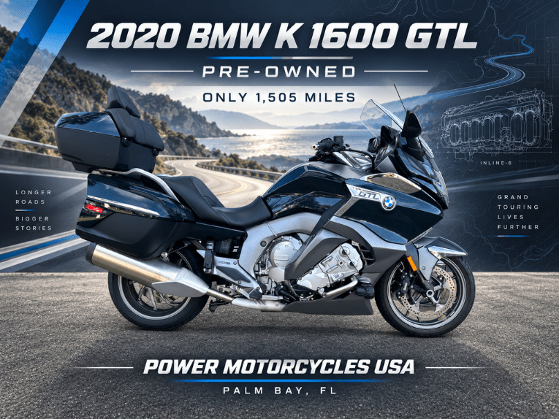 2020 BMW K 1600 GTL 1600 GTL in Palm Bay, FL