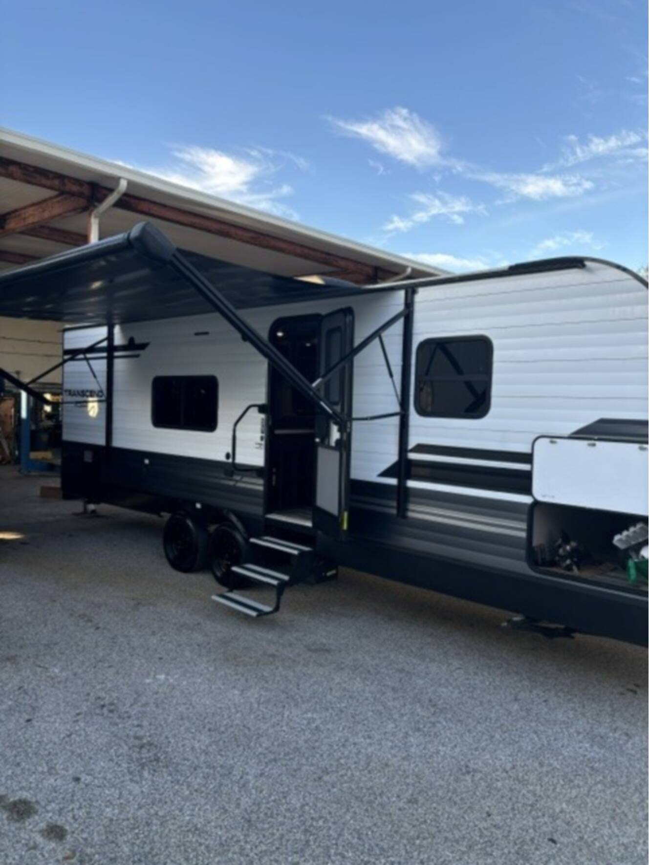 A photo of this 2021 Grand Design TRANSCEND