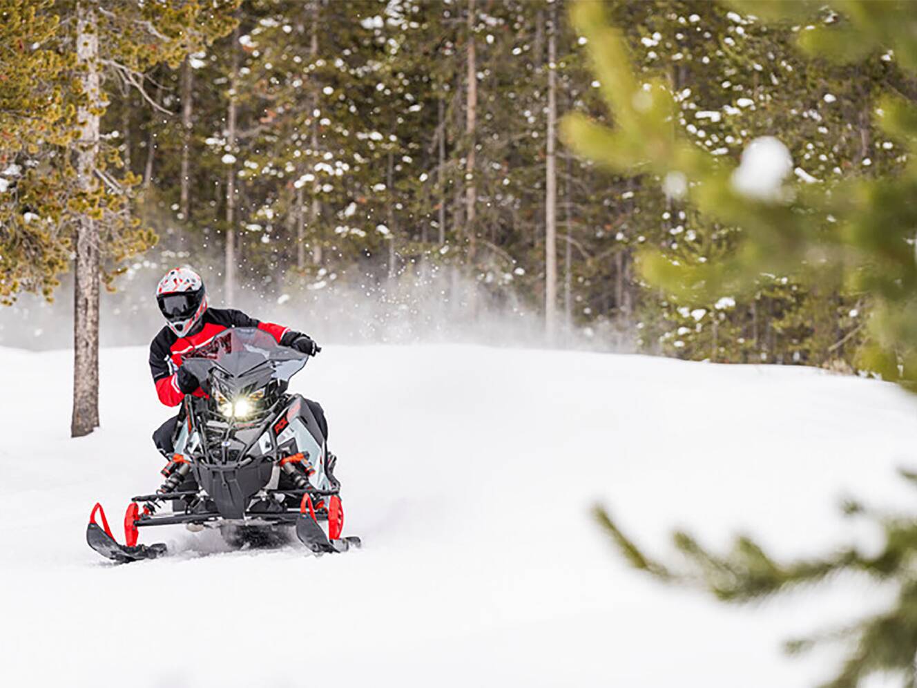 A photo of this 2026 Polaris Patriot Boost INDY VR1 137 Dynamix SC ES