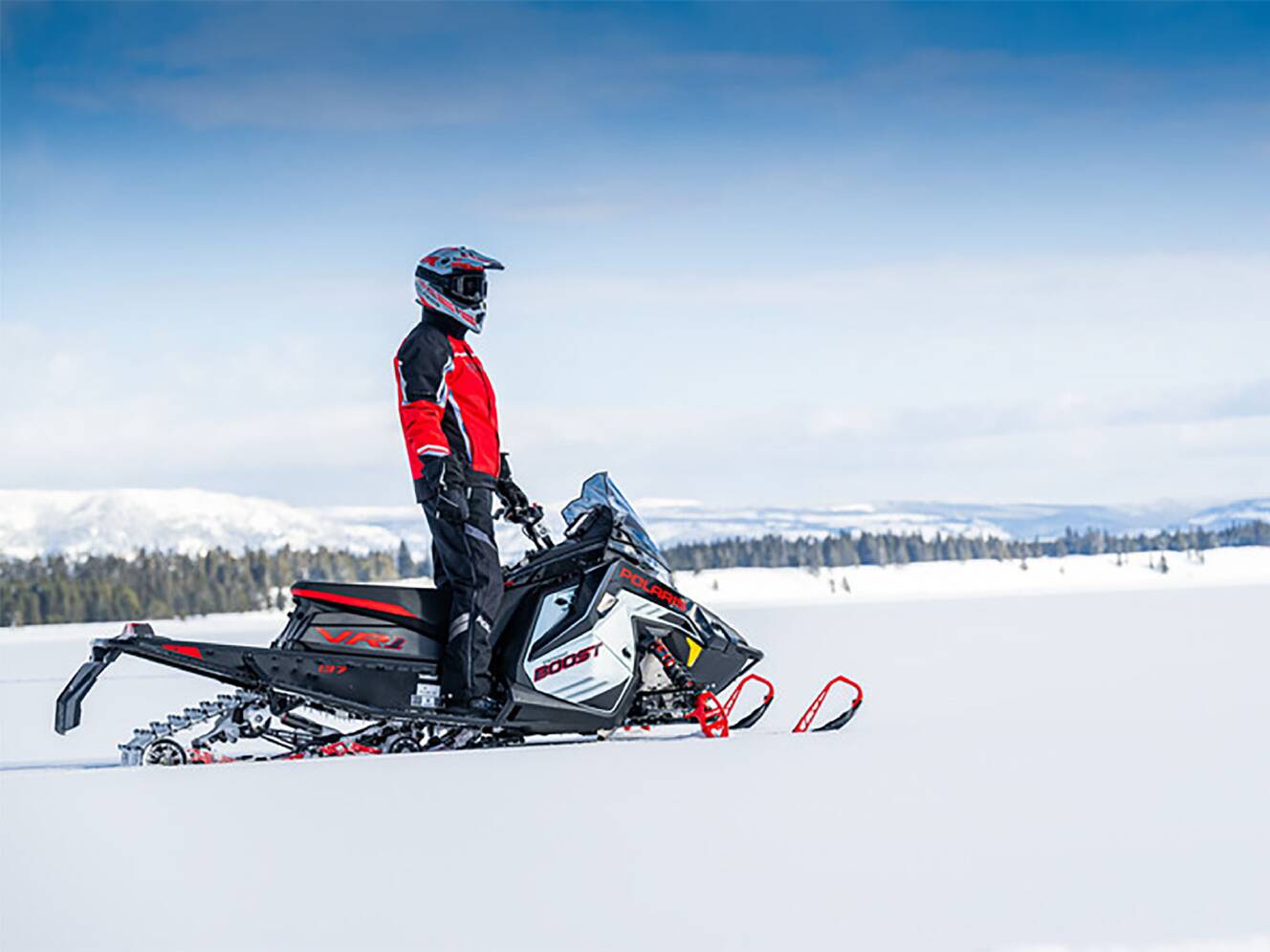 A photo of this 2026 Polaris Patriot Boost INDY VR1 137 Dynamix SC ES