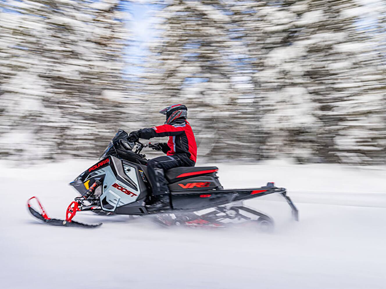 A photo of this 2026 Polaris Patriot Boost INDY VR1 137 Dynamix SC ES