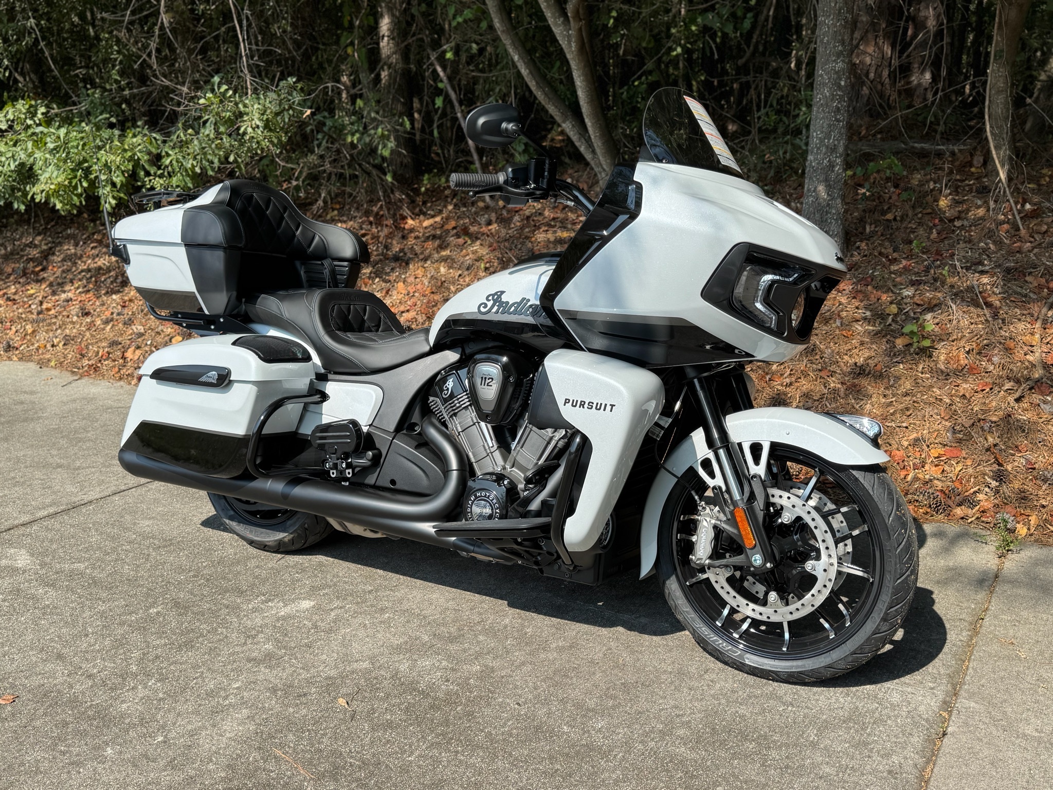 2026 Indian Motorcycle Pursuit® Dark Horse® with 112 and Powerband Audio Pack DARK HORSE in Covington, GA