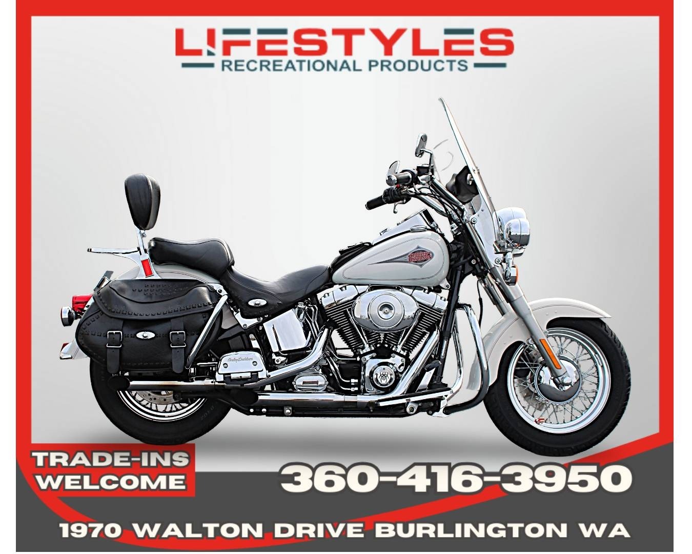 2001 Harley-Davidson FLSTC/FLSTCI Heritage Softail® Classic CLASSIC in Burlington, WA